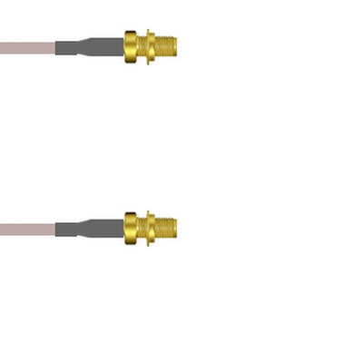 Q-2W02W0005002M by Amphenol Custom Cable - SMA-SJB/SMA-SJB G316 2M
