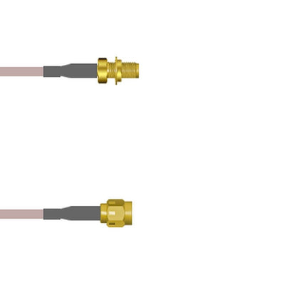 Q-2W03B0005.75M by Amphenol Custom Cable - SMA-SJB/SMA-SP G316 0.75M