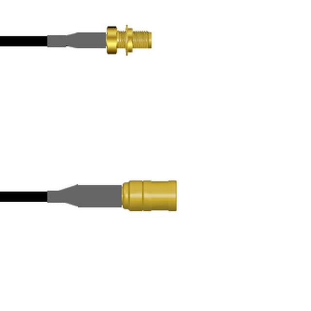 Q-2W03W0003003M by Amphenol Custom Cable - SMA-SJB/SMB-SP G174 3M