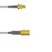 Q-2W03W00050.5M by Amphenol Custom Cable - SMA-SJB/SMB-SP G316 0.5M