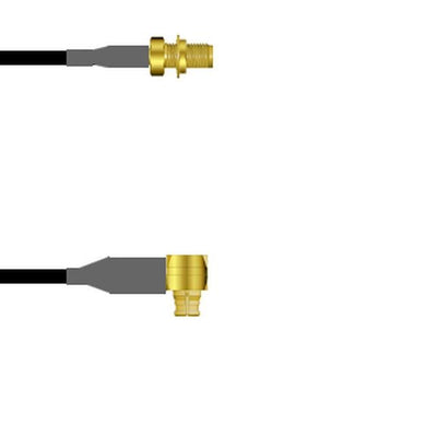 Q-2W0420003.25M by Amphenol Custom Cable - SMA-SJB/SMP-RP G174 0.25M