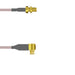 Q-2W0420005036I by Amphenol Custom Cable - SMA-SJB/SMP-RP G316 36I