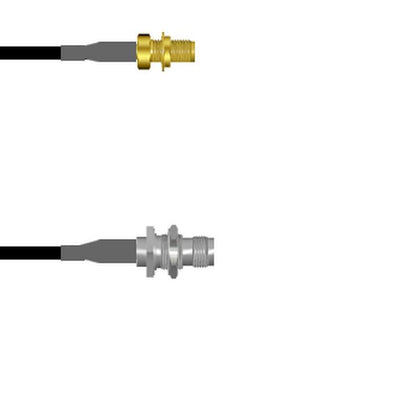Q-2W04F0003072I by Amphenol Custom Cable - SMA-SJB/TNC-SJB G174 72I