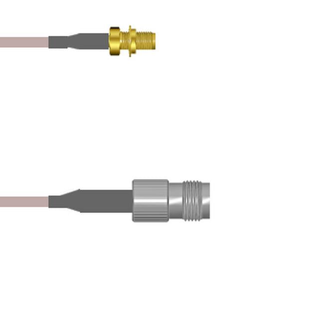 Q-2W04G0005108I by Amphenol Custom Cable - SMA-SJB/TNC-SJ G316 108I