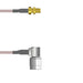 Q-2W04T0005003M by Amphenol Custom Cable - SMA-SJB/TNC-RP G316 3M