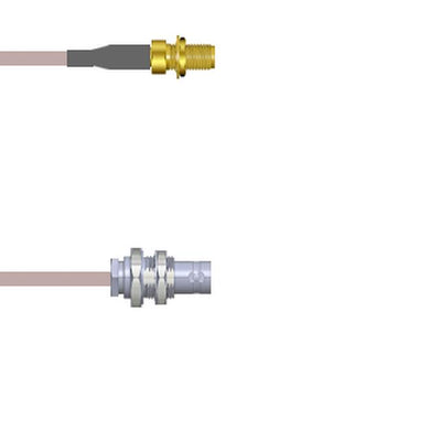 Q-2X007000R084I by Amphenol Custom Cable - SMA-SJB/BNC-SJB G316D 84I