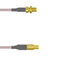 Q-2X01D000R006I by Amphenol Custom Cable - SMA-SJB/MCX-SP G316D 6I