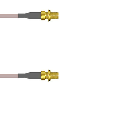 Q-2X02X000R018I by Amphenol Custom Cable - SMA-SJB/SMA-SJB G316D 18I