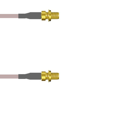 Q-2X02X000R024I by Amphenol Custom Cable - SMA-SJB/SMA-SJB G316D 24I