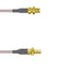Q-2X03O000R2.5M by Amphenol Custom Cable - SMA-SJB/SMB-SJB G316D 2.5M