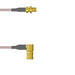 Q-2X03T000R036I by Amphenol Custom Cable - SMA-SJB/SMB-RP G316D 36I