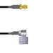 Q-2Y02F0008002M by Amphenol Custom Cable - SMA-SJB/N-RP RG58 2M