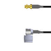 Q-2Y02F00081.5M by Amphenol Custom Cable - SMA-SJB/N-RP RG58 1.5M