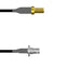 Q-2Z00800080.5M by Amphenol Custom Cable - SMA-SJ/BNC-SJB RG58 0.5M