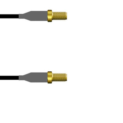Q-2Z02Z0008036I by Amphenol Custom Cable - SMA-SJ/SMA-SJ RG58 36I