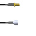 Q-2Z0550008108I by Amphenol Custom Cable - SMA-SJ/TNC-SP RG58 108I