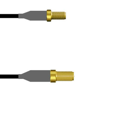 Q-2Z0720008018I by Amphenol Custom Cable - SMA-SJ/SMA-SJ RG58 18I