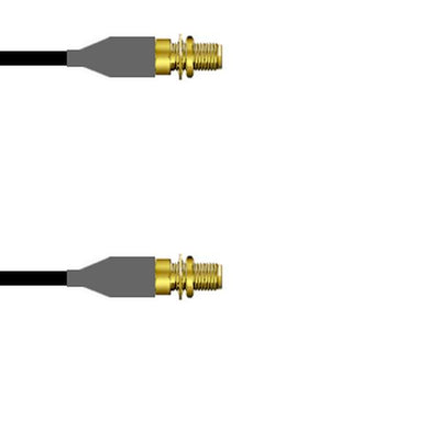 Q-30030000D003M by Amphenol Custom Cable - SMA-SJB/SMA-SJB LMR19 3M