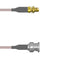 Q-3100M000H018I by Amphenol Custom Cable - SMA-SJB/BNC-SP G142 18I