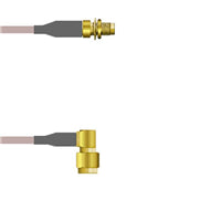 Q-31038000H2.5M by Amphenol Custom Cable - SMA-SJB/SMA-RP G142 2.5M