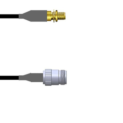 Q-32027000M072I by Amphenol Custom Cable - SMA-SJB/N-SJ LMR24 72I