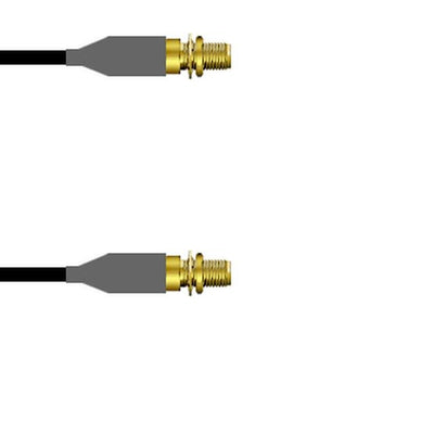 Q-32032000M036I by Amphenol Custom Cable - SMA-SJB/SMA-SJB LMR24 36I