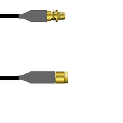 Q-3203G000M024I by Amphenol Custom Cable - SMA-SJB/SMA-SP LMR24 24I