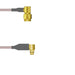 Q-3301M0001003M by Amphenol Custom Cable - SMA-RP/MMCX-RP G178 3M