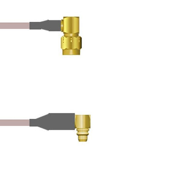 Q-3301M0001108I by Amphenol Custom Cable - SMA-RP/MMCX-RP G178 108I