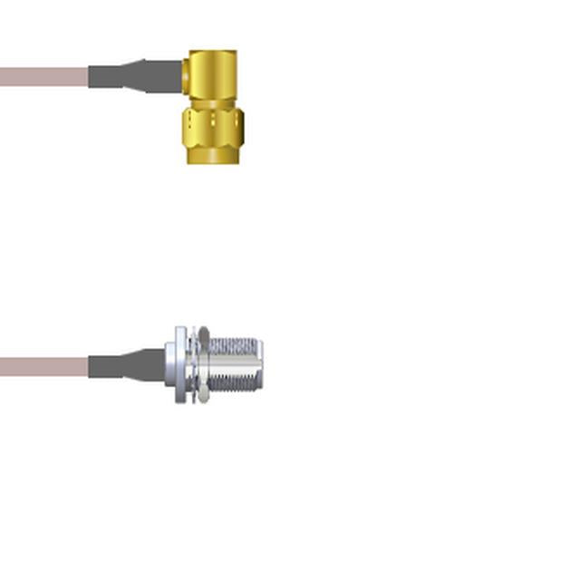 Q-3301Z0001018I by Amphenol Custom Cable - SMA-RP/N-SJB G178 18I