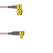 Q-330410001006I by Amphenol Custom Cable - SMA-RP/SMP-RP G178 6I