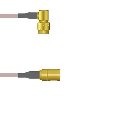 Q-330600001.75M by Amphenol Custom Cable - SMA-RP/SMB-SP G178 0.75M