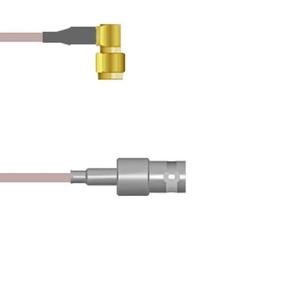 Q-340030005108I by Amphenol Custom Cable - SMA-RP/BNC-SJ G316 108I