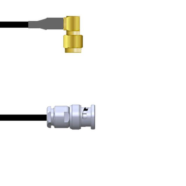 Q-3400J0003084I by Amphenol Custom Cable - SMA-RP/BNC-SP G174 84I