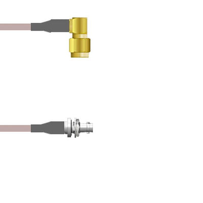 Q-3400P0005009I by Amphenol Custom Cable - SMA-RP/HDBNC-SJB G316 9I