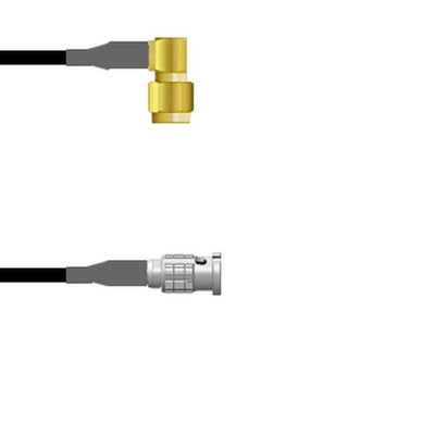 Q-3400V0003060I by Amphenol Custom Cable - SMA-RP/HDBNC-SP G174 60I