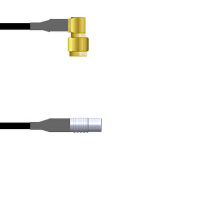 Q-340140003108I by Amphenol Custom Cable - SMA-RP/MCX-SJ G174 108I