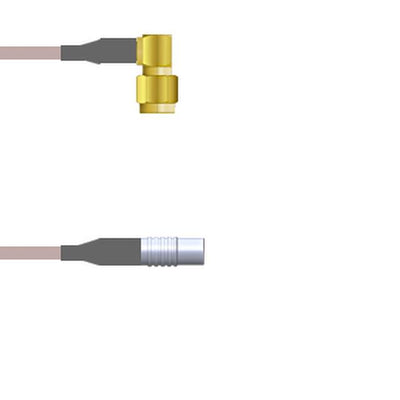 Q-3401400050.5M by Amphenol Custom Cable - SMA-RP/MCX-SJ G316 0.5M