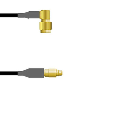 Q-3401Q0003003M by Amphenol Custom Cable - SMA-RP/MMCX-SP G174 3M