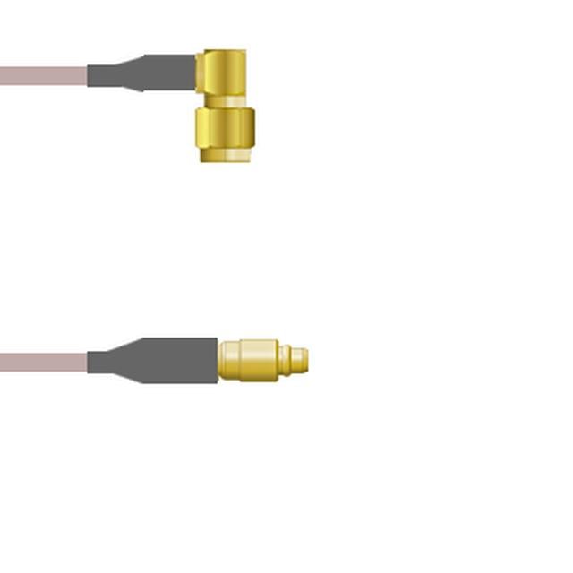 Q-3401Q0005060I by Amphenol Custom Cable - SMA-RP/MMCX-SP G316 60I