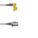 Q-3401T0005.25M by Amphenol Custom Cable - SMA-RP/N-SJB G316 0.25M