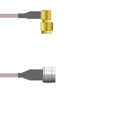 Q-3402I00051.5M by Amphenol Custom Cable - SMA-RP/N-SP G316 1.5M