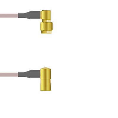 Q-3403S00050.5M by Amphenol Custom Cable - SMA-RP/SMB-RP G316 0.5M