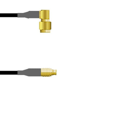 Q-340440003002M by Amphenol Custom Cable - SMA-RP/SMP-SP G174 2M