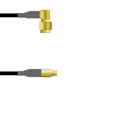 Q-340440003003I by Amphenol Custom Cable - SMA-RP/SMP-SP G174 3I