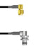 Q-340480003002M by Amphenol Custom Cable - SMA-RP/TNC-RJB G174 2M