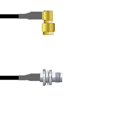Q-3404E0003002M by Amphenol Custom Cable - SMA-RP/TNC-SJB G174 2M