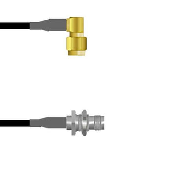 Q-3404F0003012I by Amphenol Custom Cable - SMA-RP/TNC-SJB G174 12I