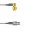 Q-3404F0005.25M by Amphenol Custom Cable - SMA-RP/TNC-SJB G316 0.25M