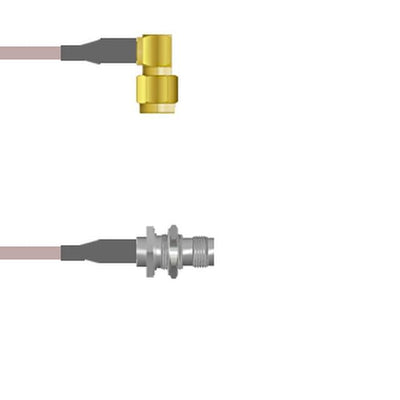 Q-3404F0005.75M by Amphenol Custom Cable - SMA-RP/TNC-SJB G316 0.75M